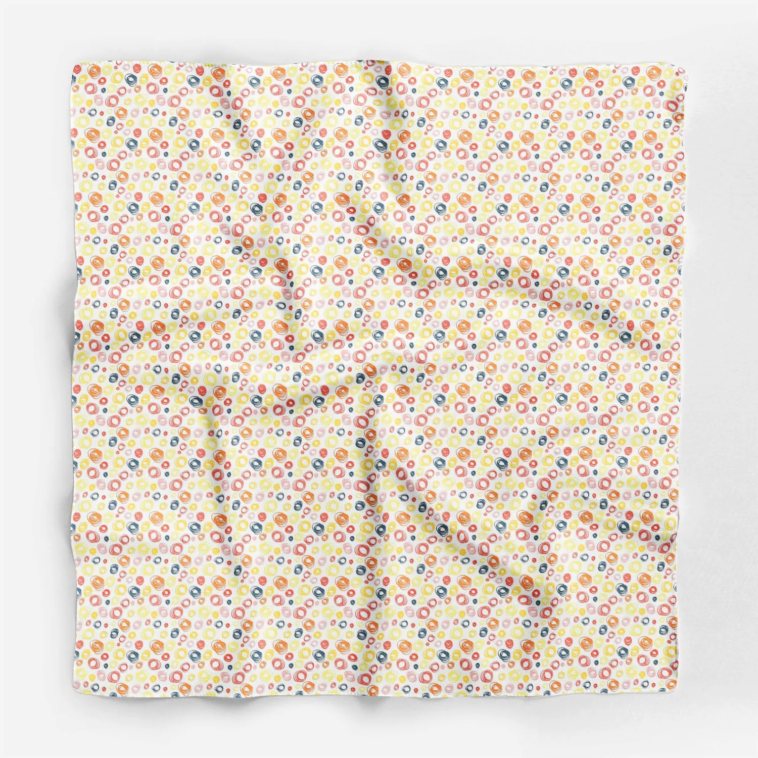 Abstract Doodle Printed Bandana | Headband Headwear Wristband Balaclava | Unisex | Soft Poly Fabric