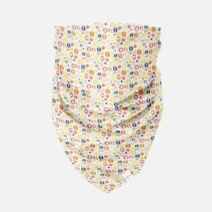 Abstract Doodle Printed Bandana | Headband Headwear Wristband Balaclava | Unisex | Soft Poly Fabric