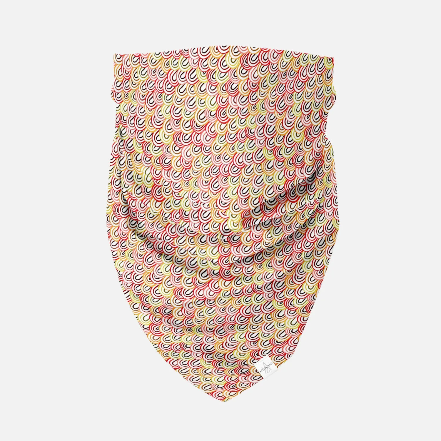 Abstract Doodles Printed Bandana | Headband Headwear Wristband Balaclava | Unisex | Soft Poly Fabric