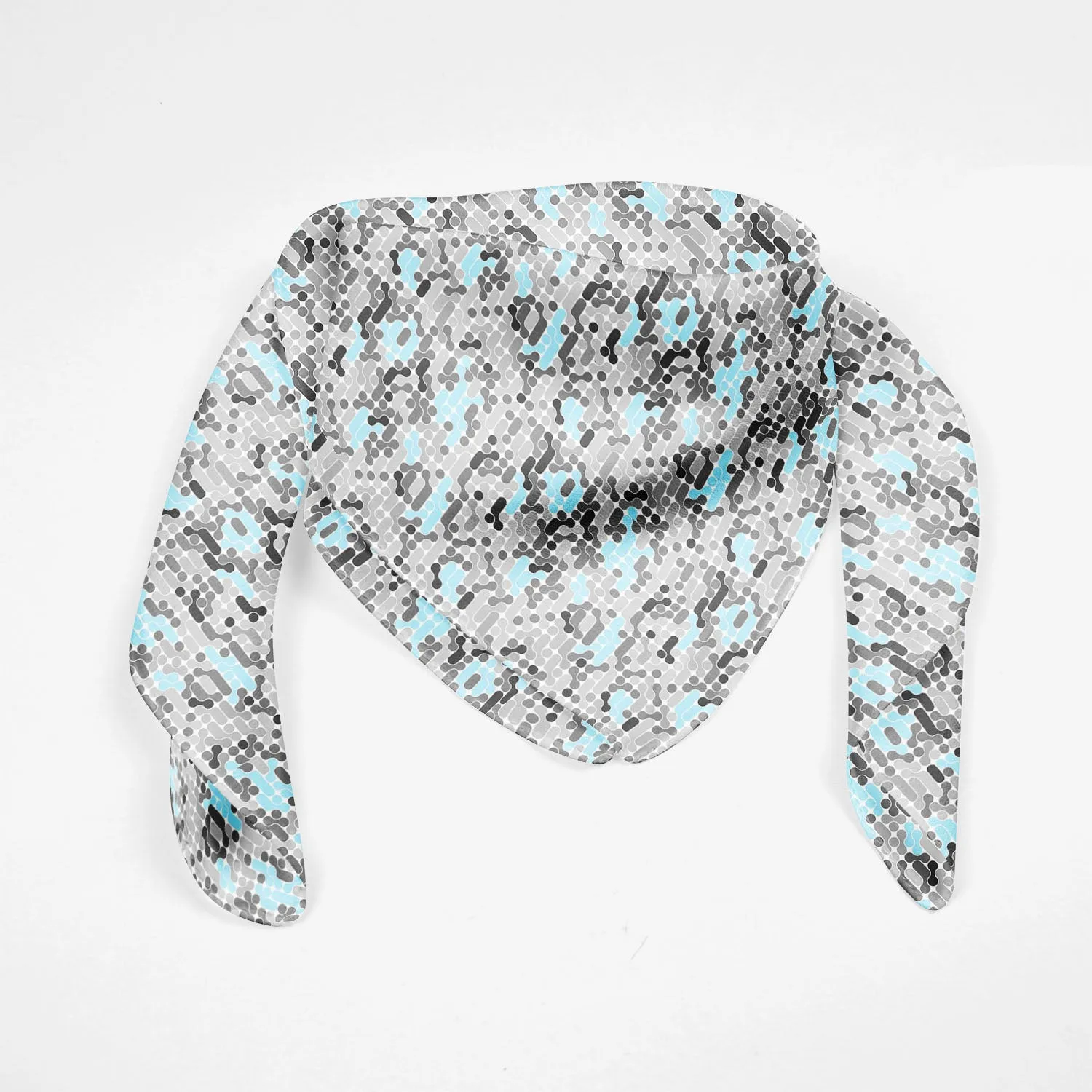 Abstract Geometric Printed Scarf | Neckwear Balaclava | Girls & Women | Soft Poly Fabric