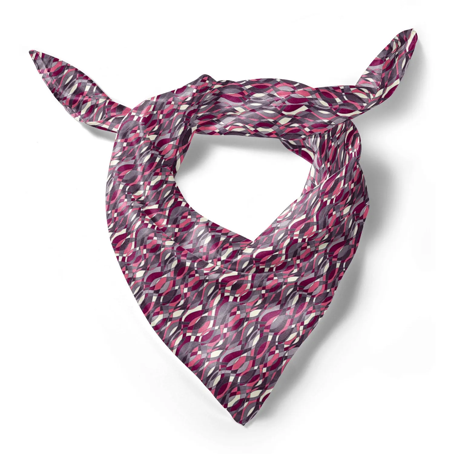 Abstract Grunge Art Printed Scarf | Neckwear Balaclava | Girls & Women | Soft Poly Fabric