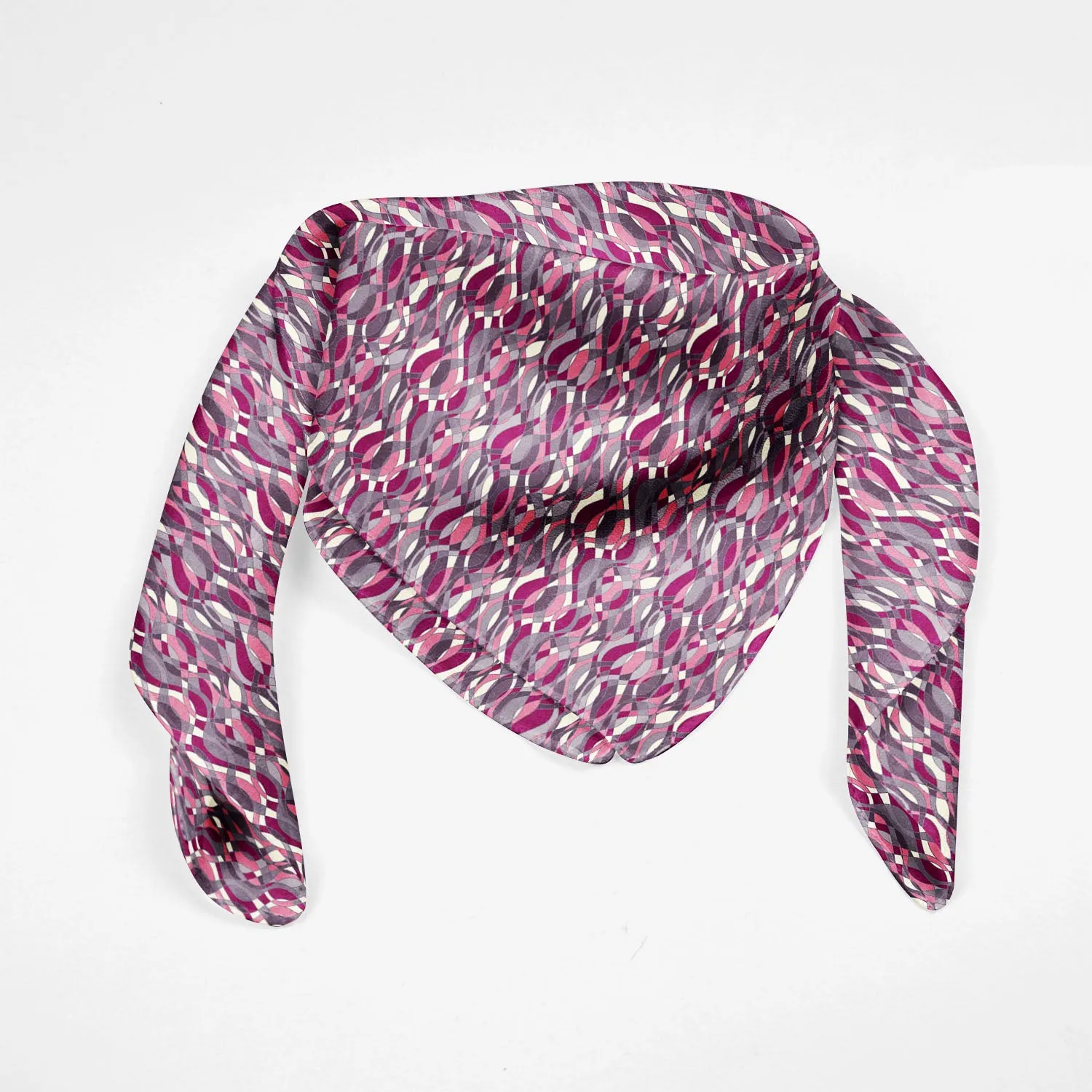 Abstract Grunge Art Printed Scarf | Neckwear Balaclava | Girls & Women | Soft Poly Fabric