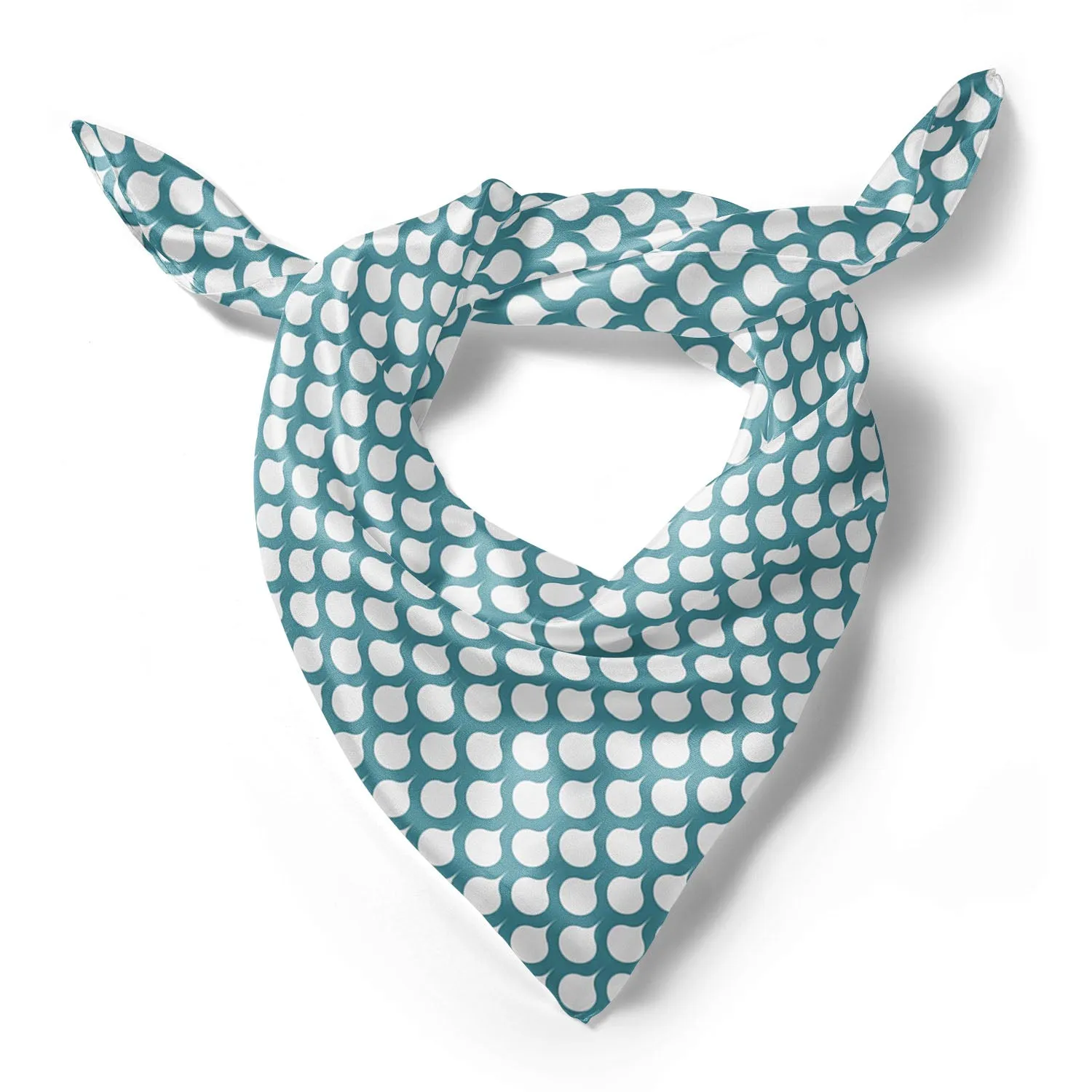 Abstract Ornament Printed Scarf | Neckwear Balaclava | Girls & Women | Soft Poly Fabric