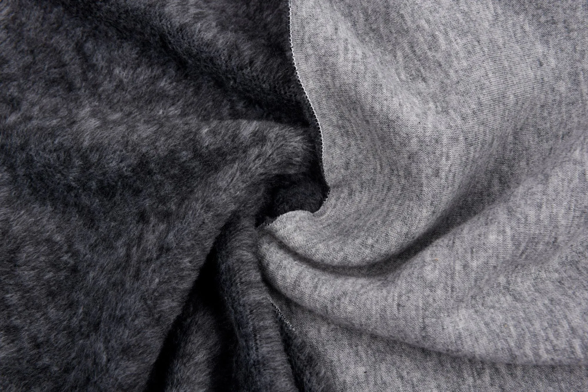 Alpine Fleece Plain Fabric With Matching Rib  (Sold Separately), Cotton sweatshirt fabric With Matching Rib