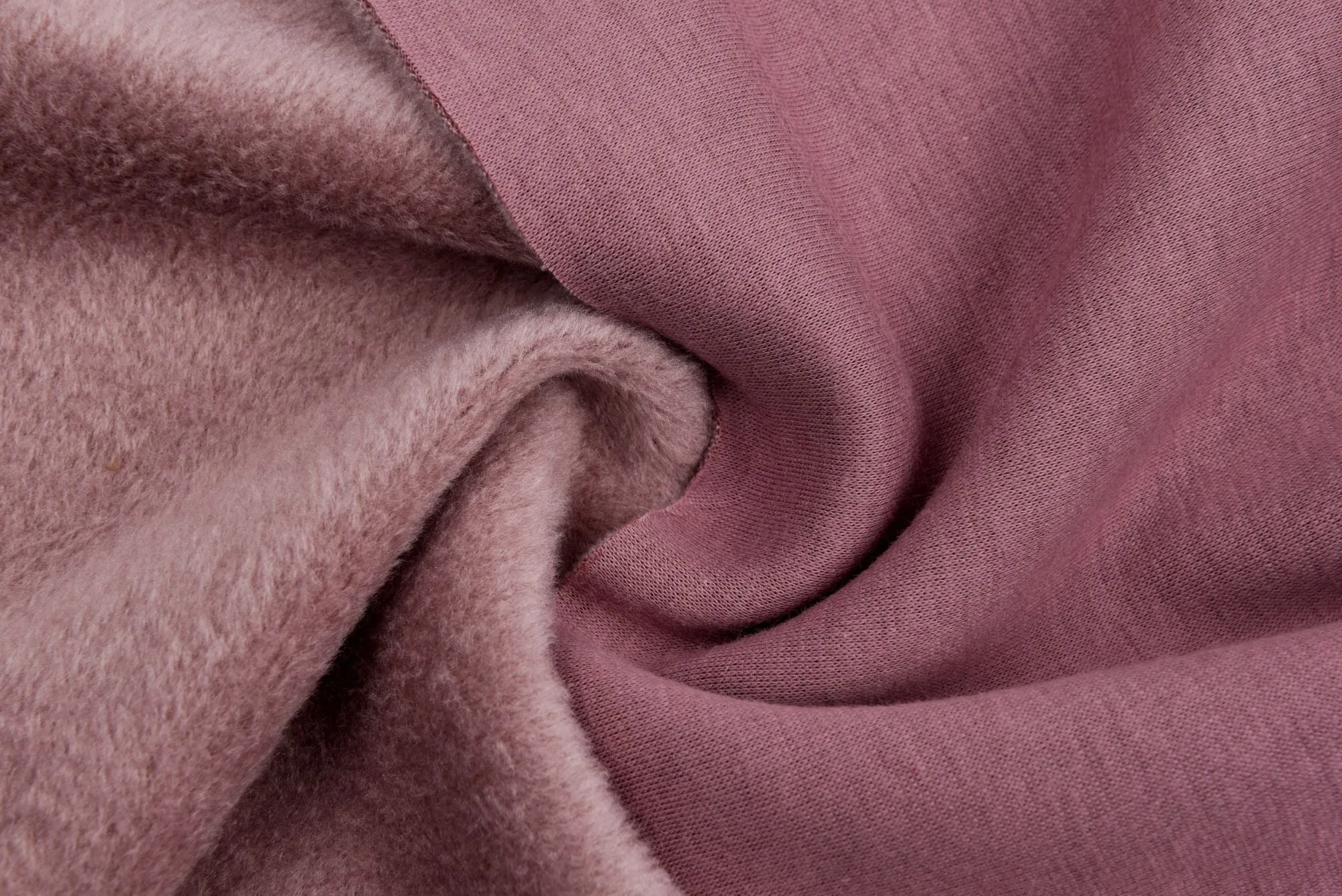 Alpine Fleece Plain Fabric With Matching Rib  (Sold Separately), Cotton sweatshirt fabric With Matching Rib