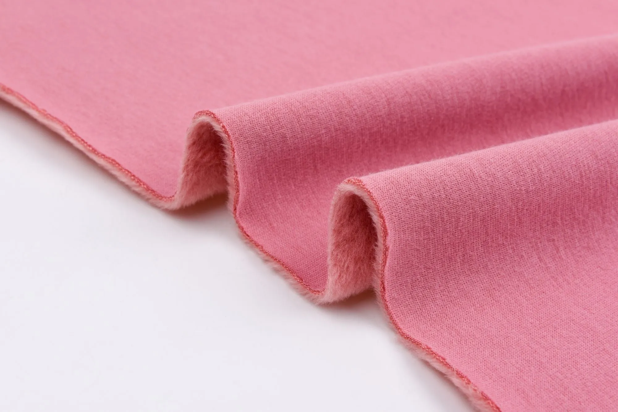 Alpine Fleece Plain Fabric With Matching Rib  (Sold Separately), Cotton sweatshirt fabric With Matching Rib