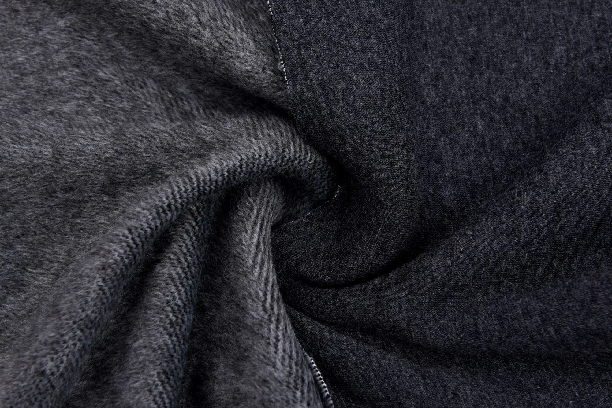 Alpine Fleece Plain Fabric With Matching Rib  (Sold Separately), Cotton sweatshirt fabric With Matching Rib