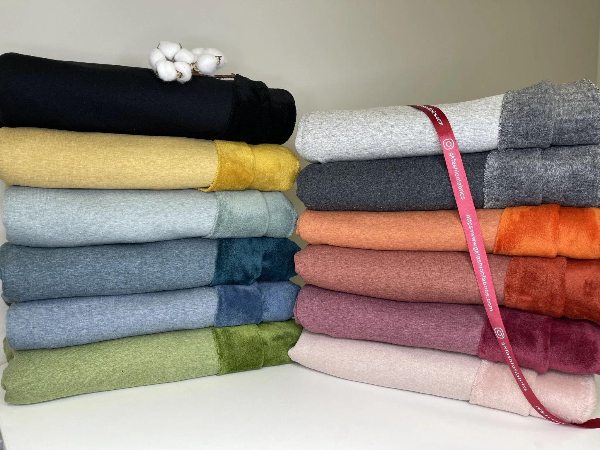 Alpine Fleece Plain Fabric