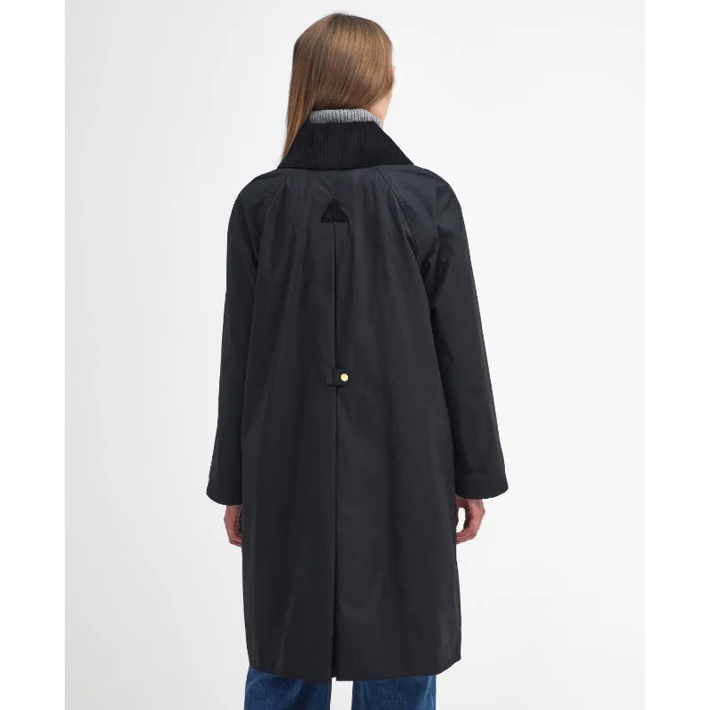 Barbour Ebberston Wax Ladies Jacket - Black/Classic