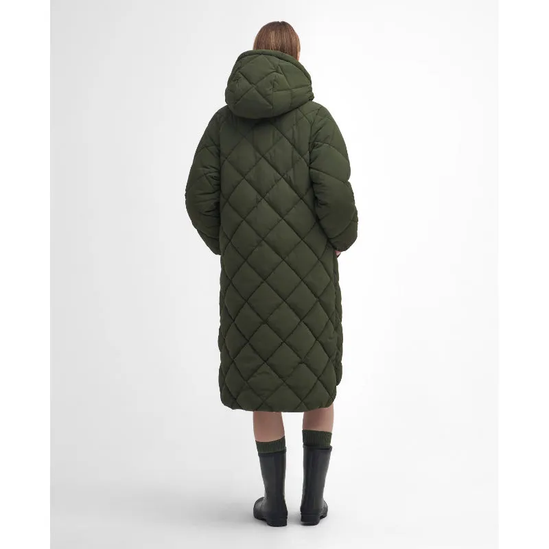 Barbour Kirkton Ladies Puffer Jacket - Olive/Ancient