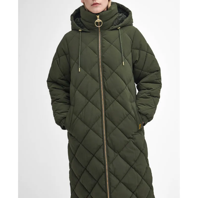 Barbour Kirkton Ladies Puffer Jacket - Olive/Ancient