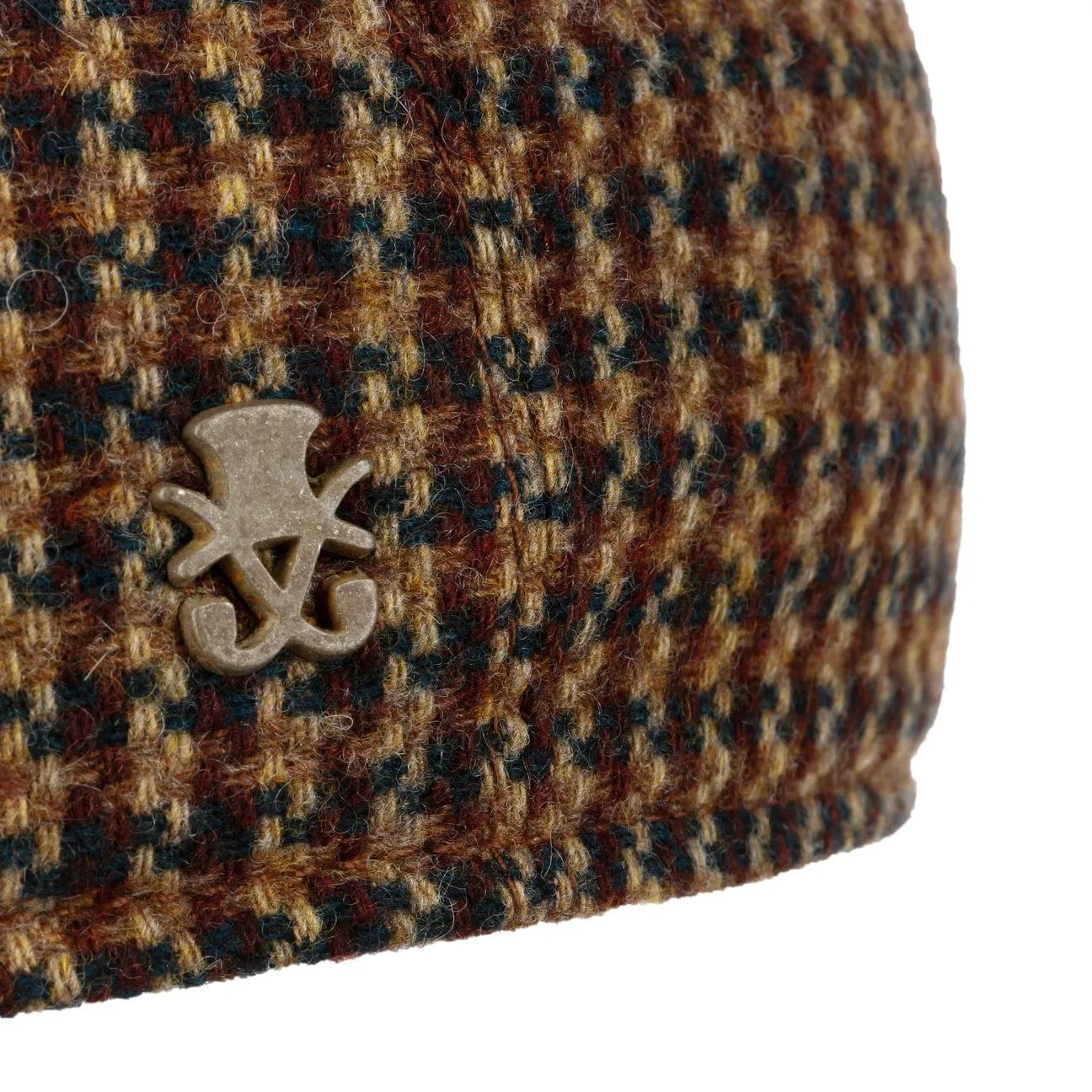 Billy Houndstooth Flat Cap Zechbauer by Mayser