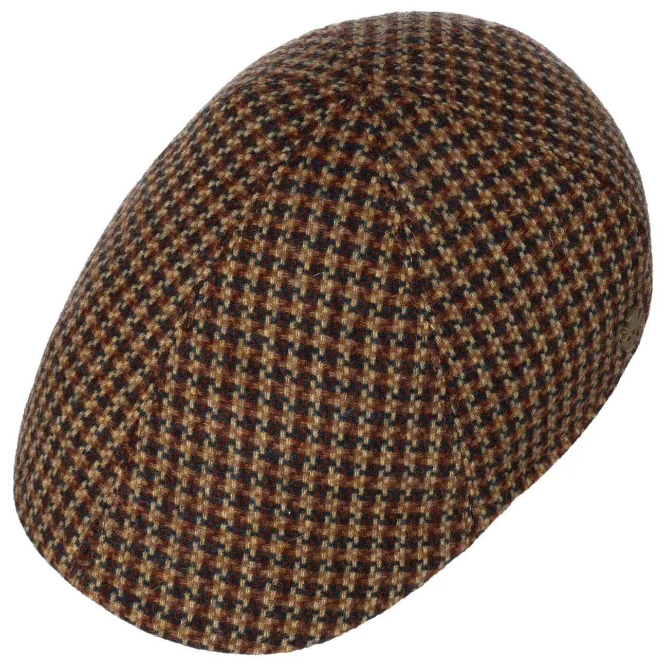 Billy Houndstooth Flat Cap Zechbauer by Mayser