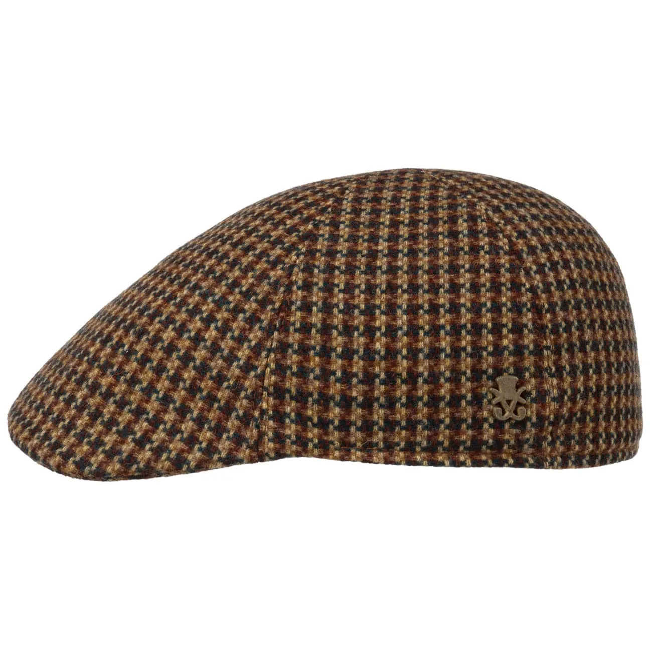 Billy Houndstooth Flat Cap Zechbauer by Mayser