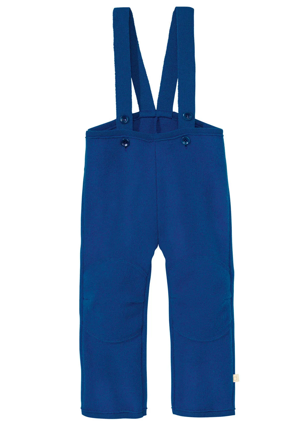 BOILED WOOL TROUSERS - marine