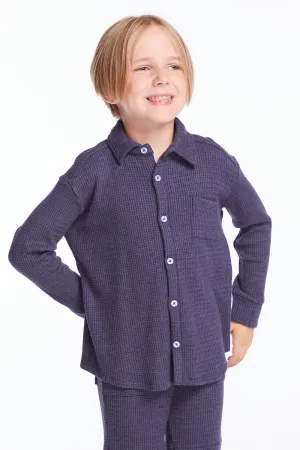 Boys Avalon Long Sleeve Button Down Collar Shirt