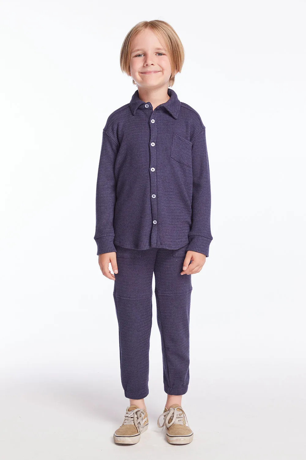 Boys Avalon Long Sleeve Button Down Collar Shirt