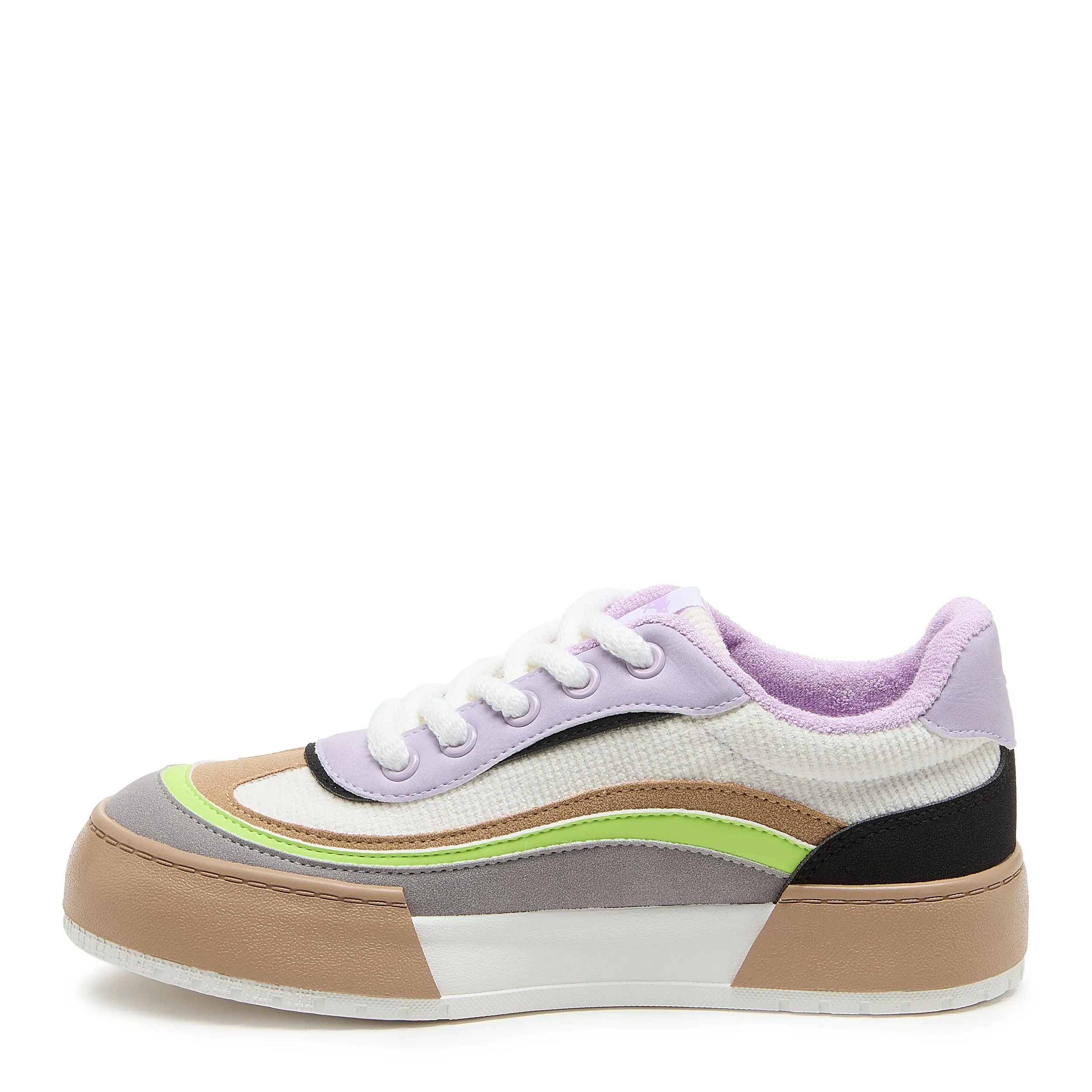 Carson Lavender Color Block Sneaker