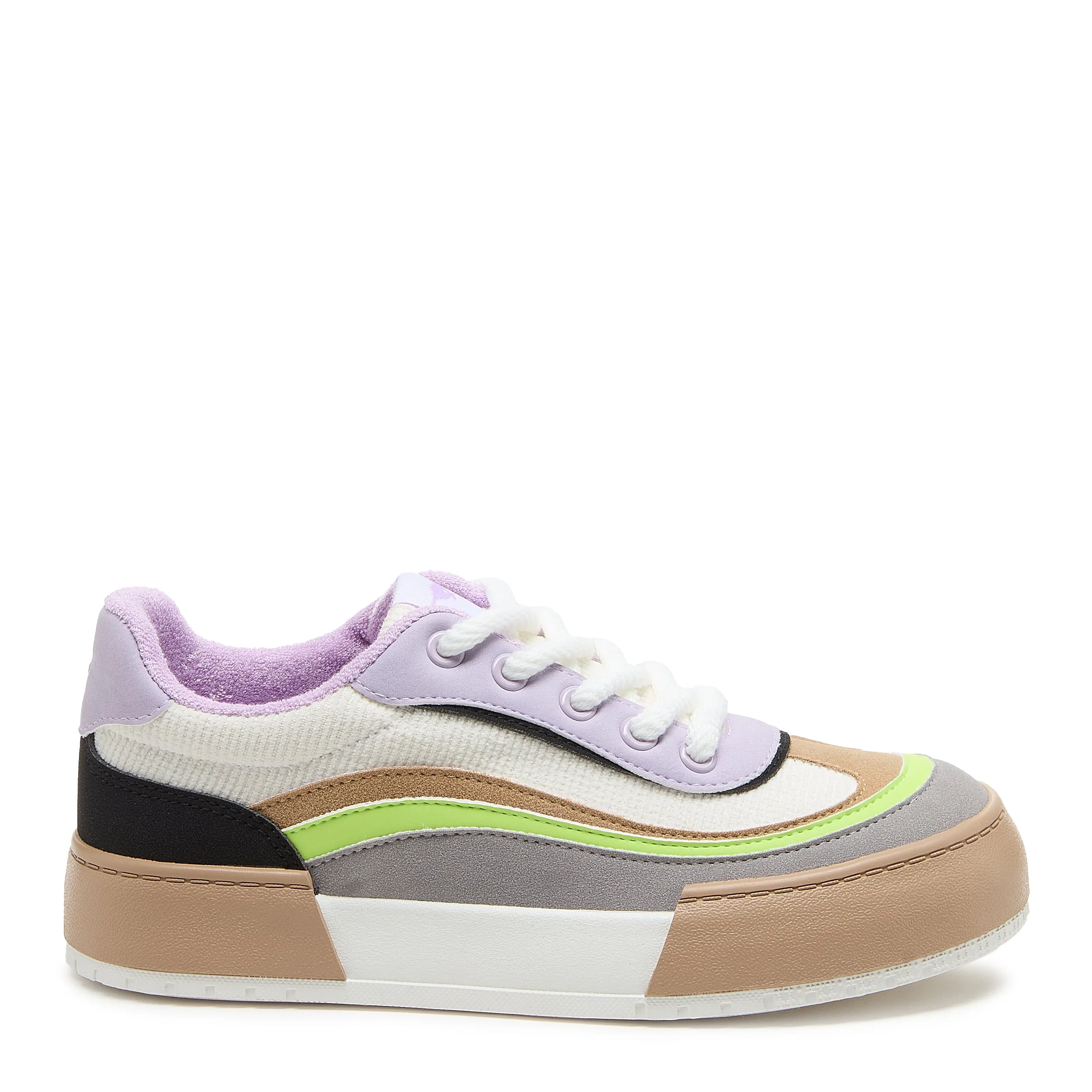 Carson Lavender Color Block Sneaker