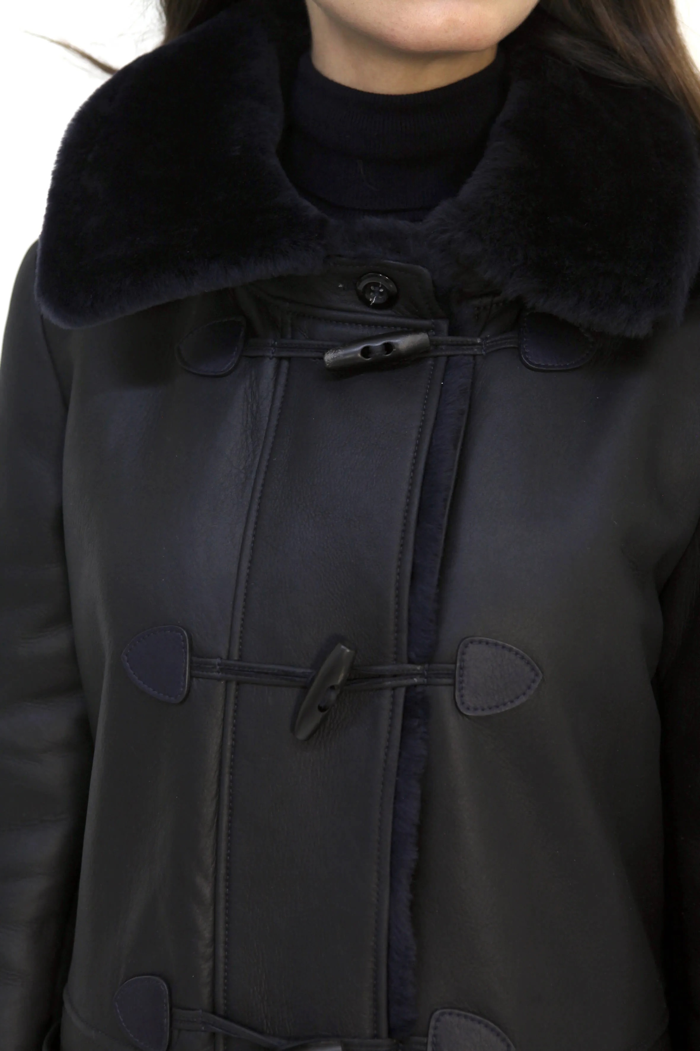 Clarice Italian Merino Shearling Sheepskin Coat