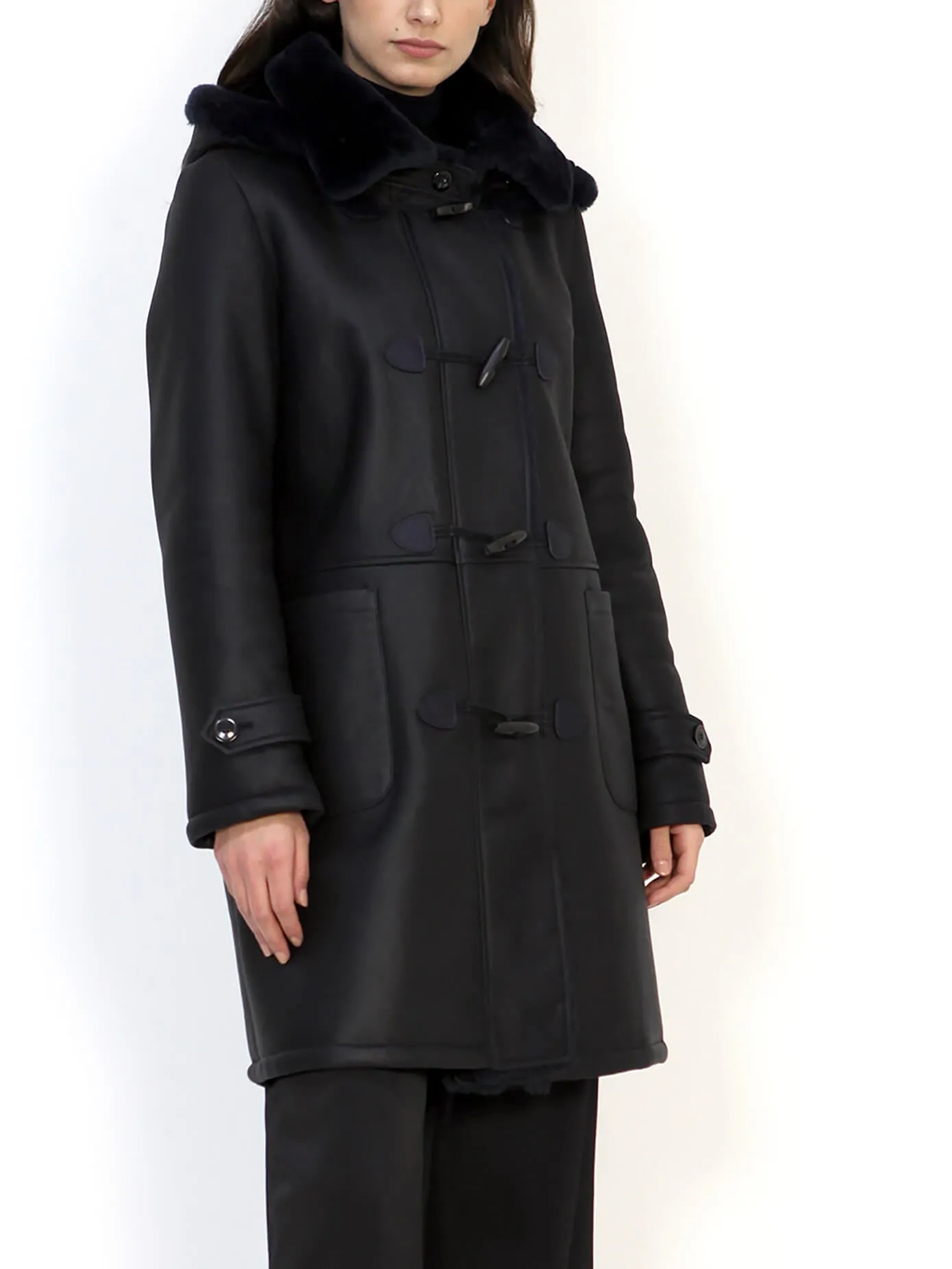 Clarice Italian Merino Shearling Sheepskin Coat