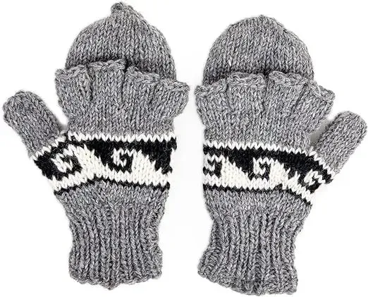 Convertible Fingerless Gloves for Winter