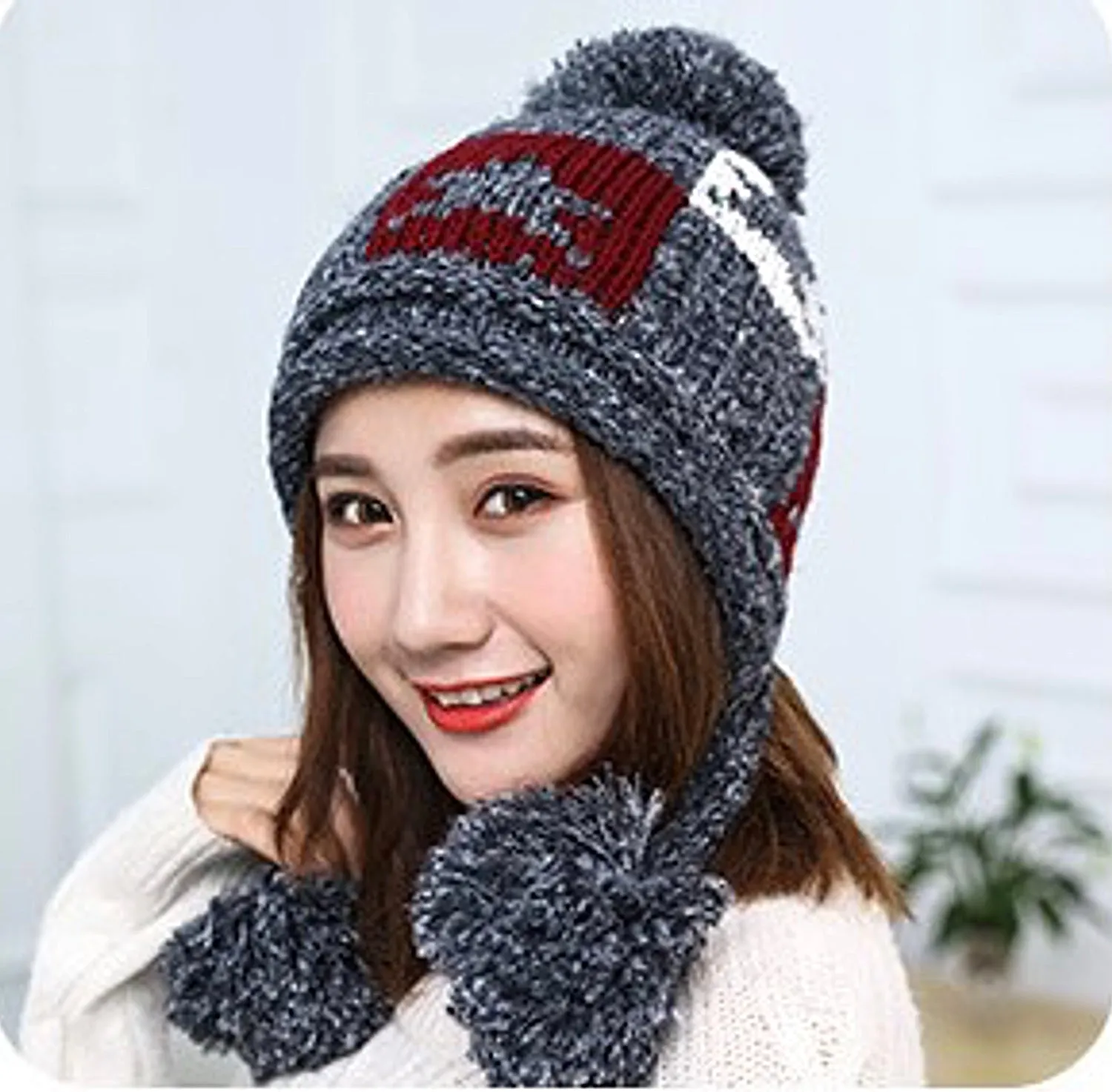 Earflap Knitted Beanies