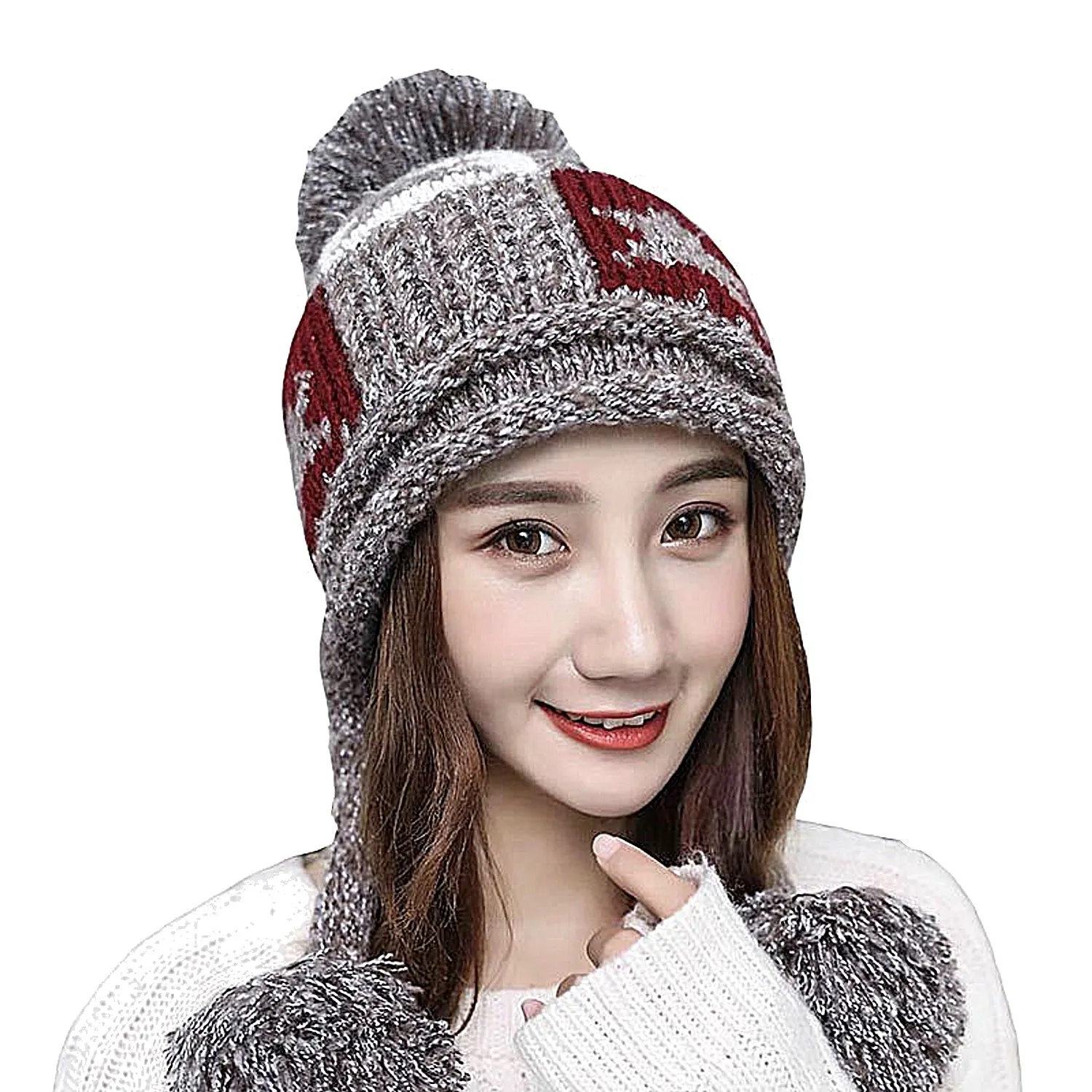 Earflap Knitted Beanies