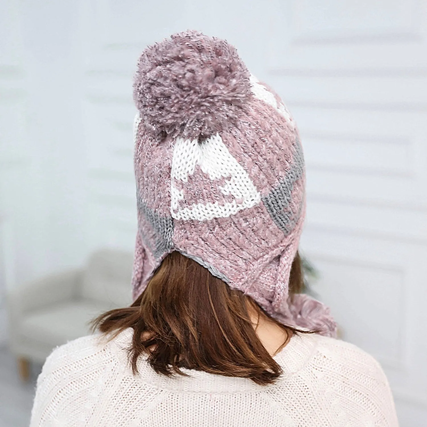 Earflap Knitted Beanies