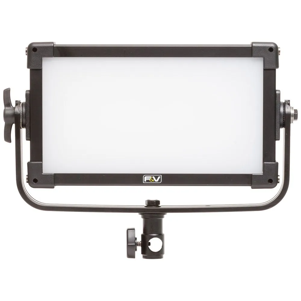 F&V Ultracolor Z200S Soft Bi-color Half-Panel LED Light with AC Adapter (V-Mount)