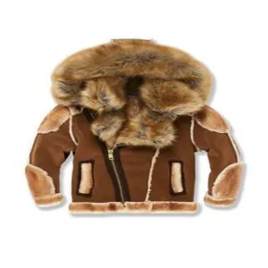 Jordan Craig LEGACY EDITION EL JEFE SHEARLING JACKET Boys - WALLNUT