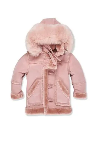 Jordan Craig LEGACY EDITION SHEARLING COAT Kids - PINK