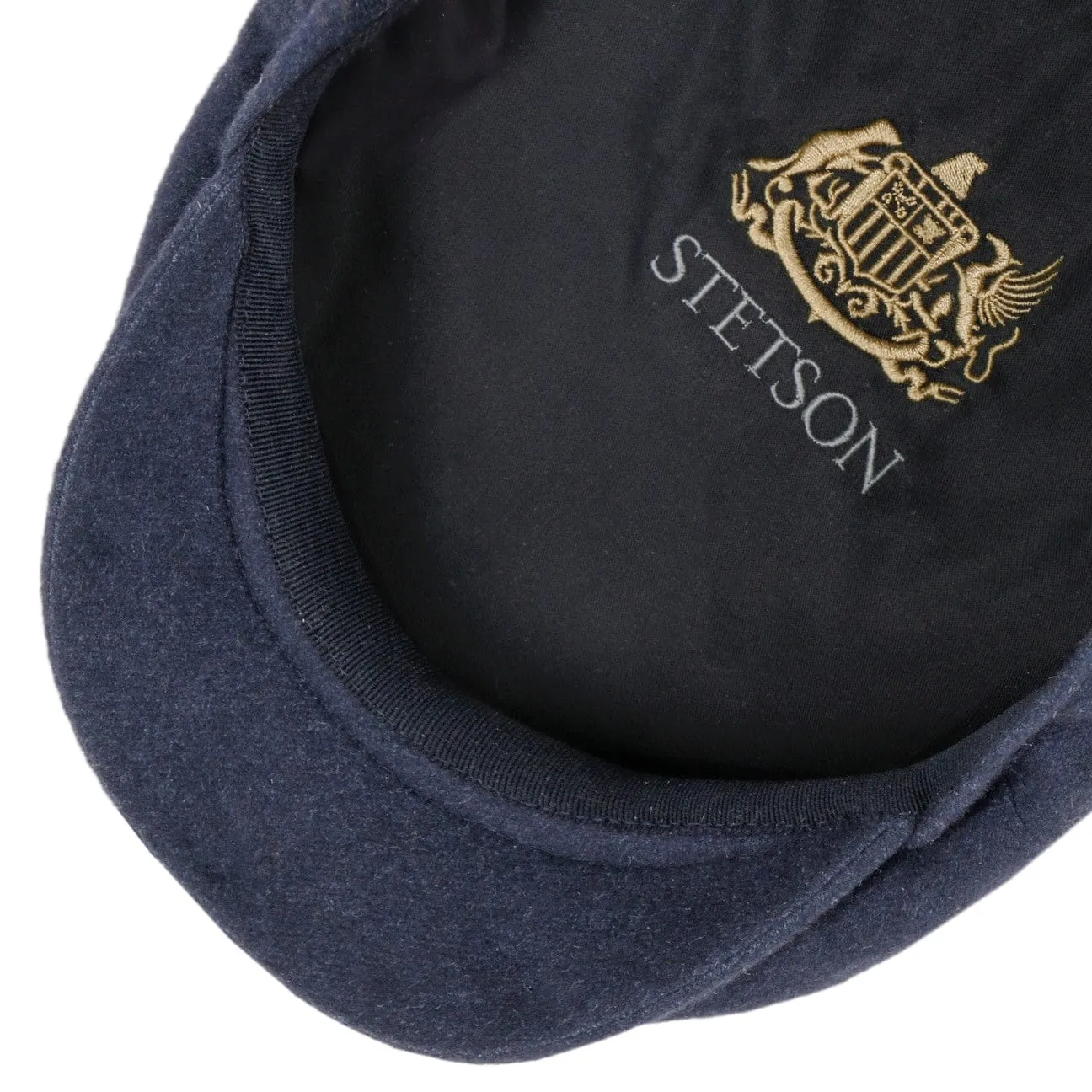 Kent Cashmere Silk Flat Cap by Stetson