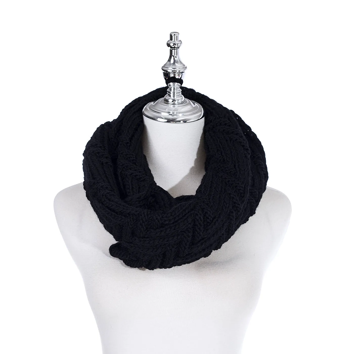 Knit Snood Black