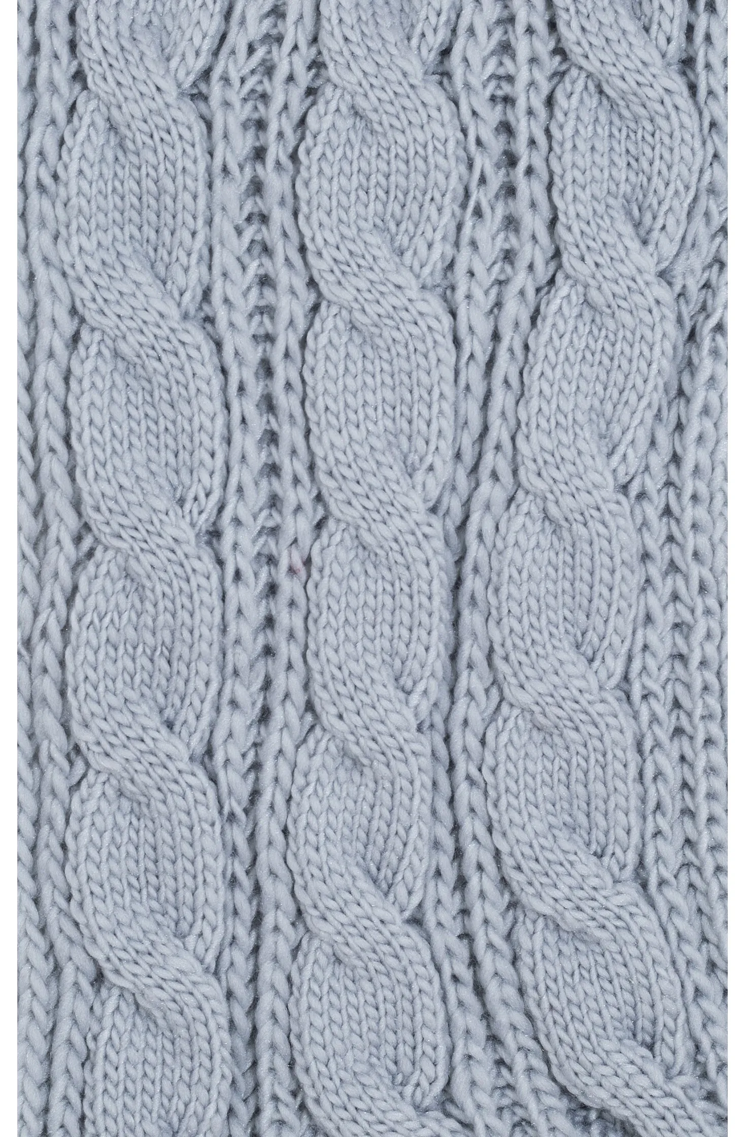 Knit Snood Light Grey