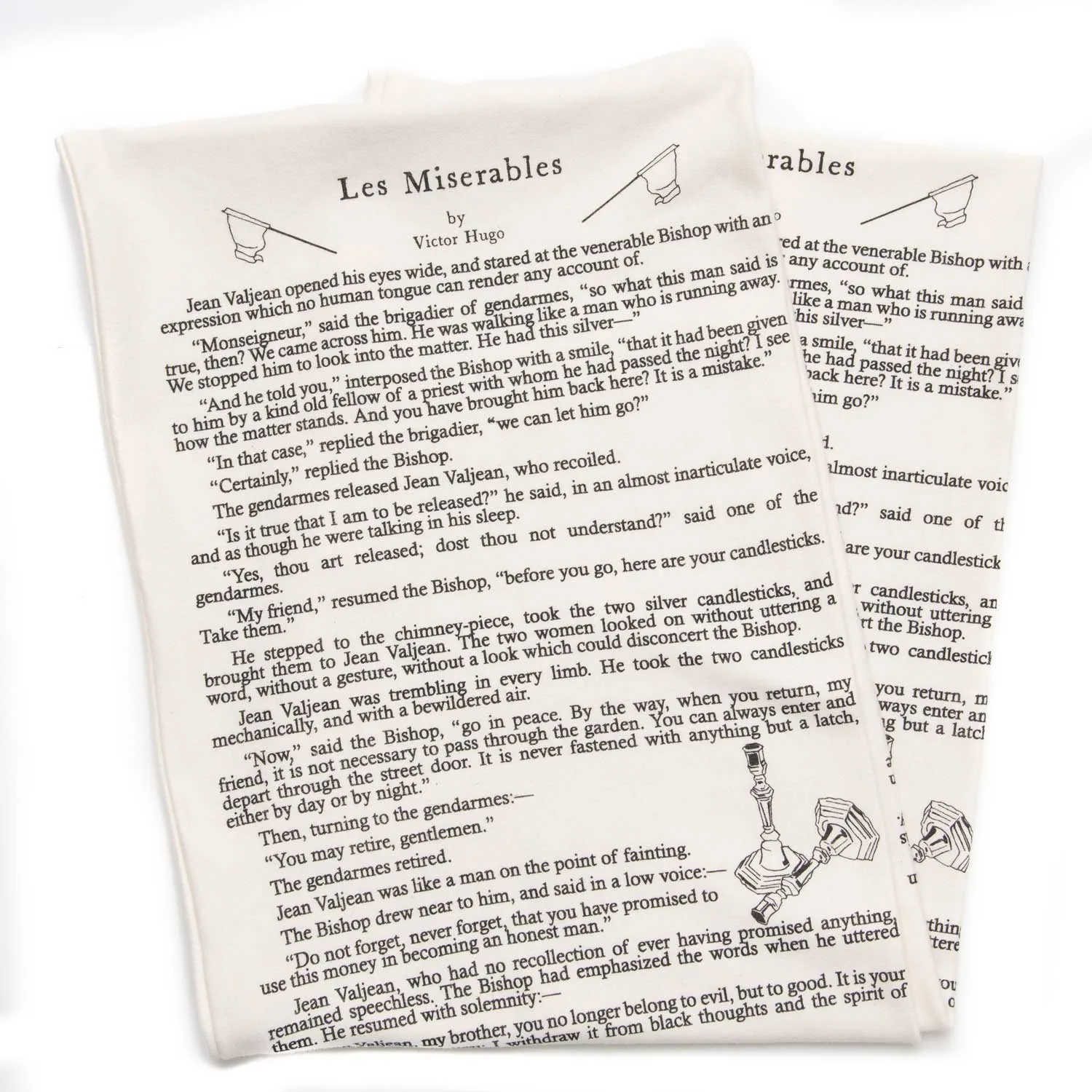 Les Misérables Book Scarf