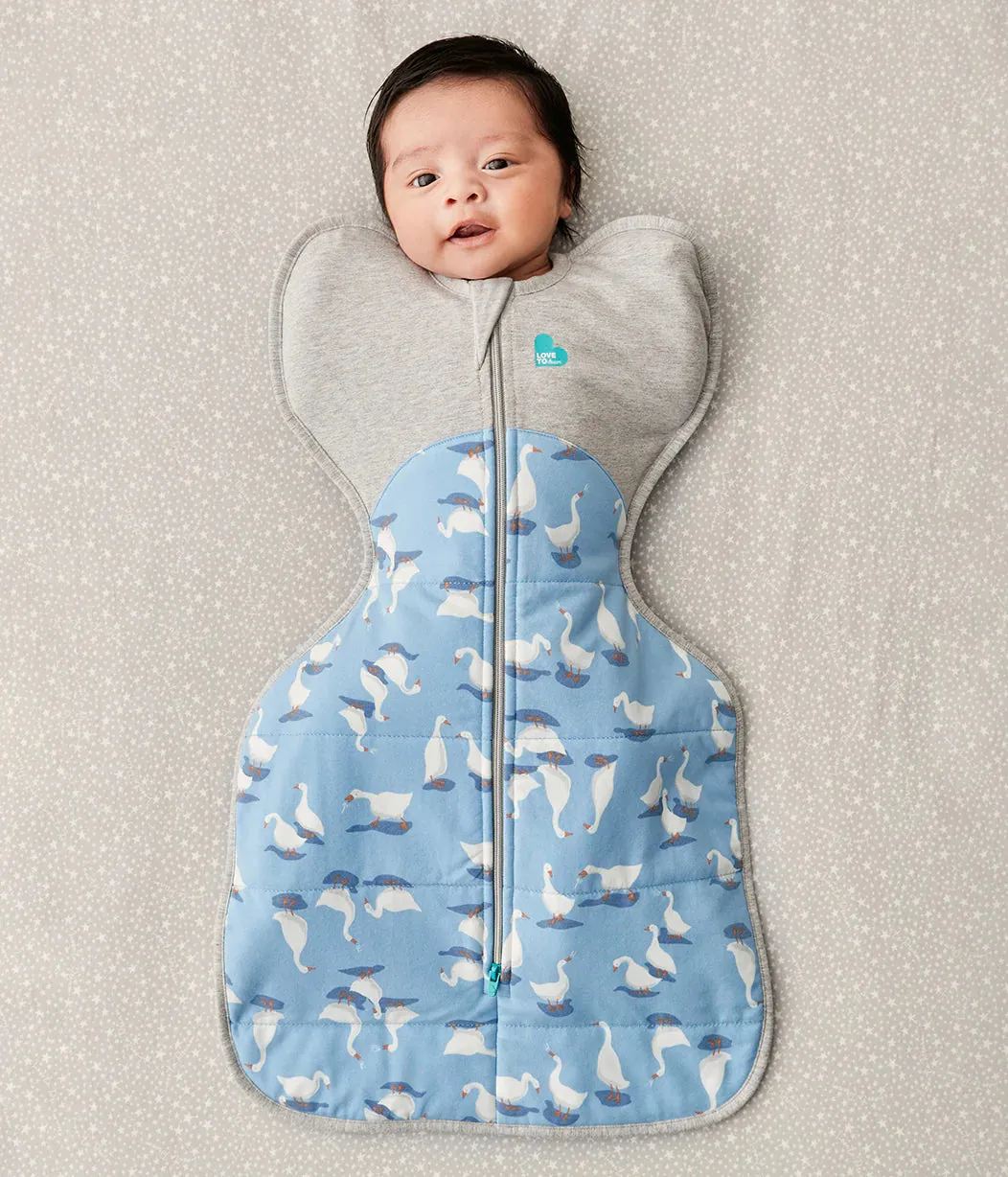 Love To Dream Swaddle Up Warm 2.5 TOG - Dusty Blue Silly Goose