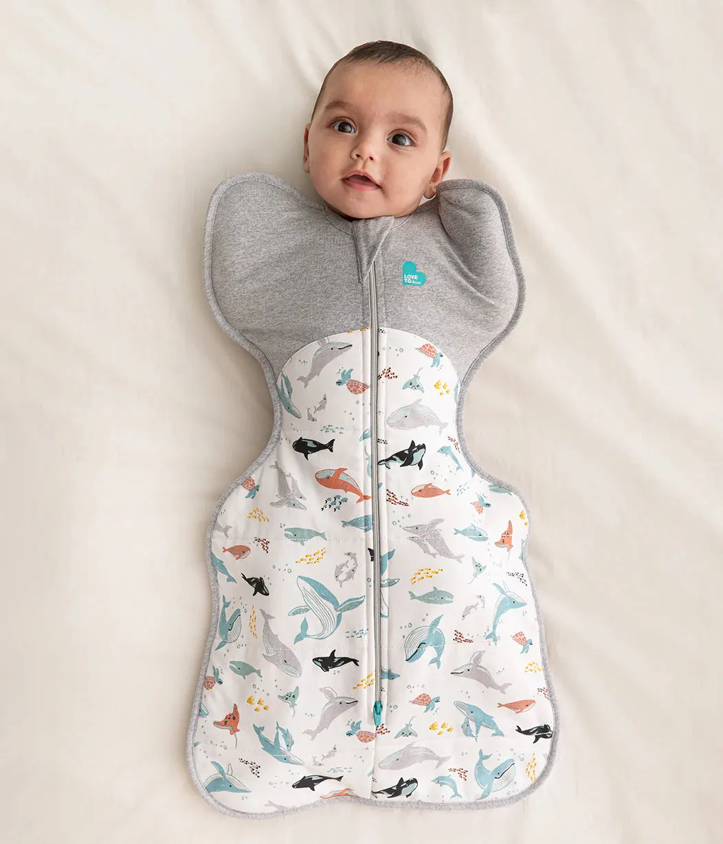 Love To Dream Swaddle Up Warm 2.5 TOG - White Whales