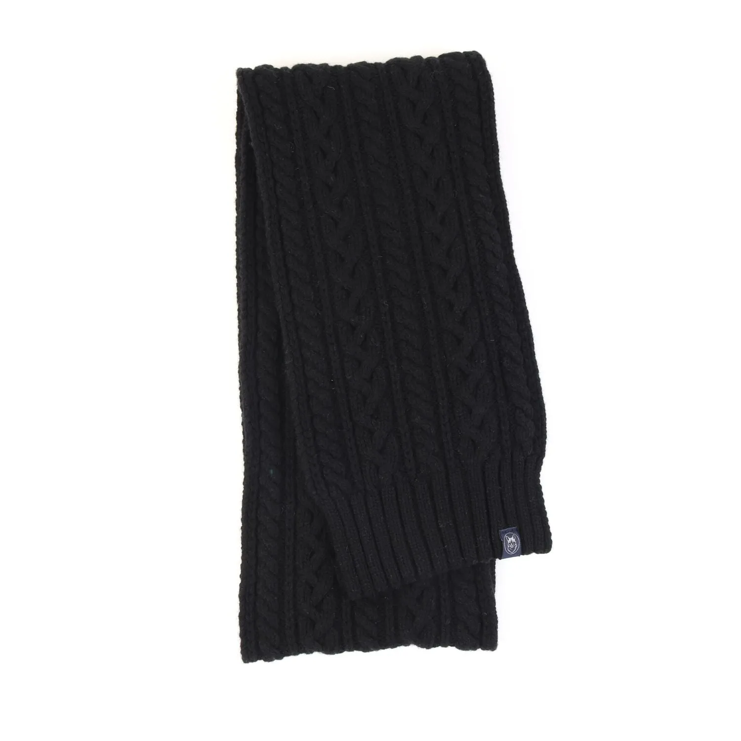 Men's Cable Knit Cashmere & Wool Scarf