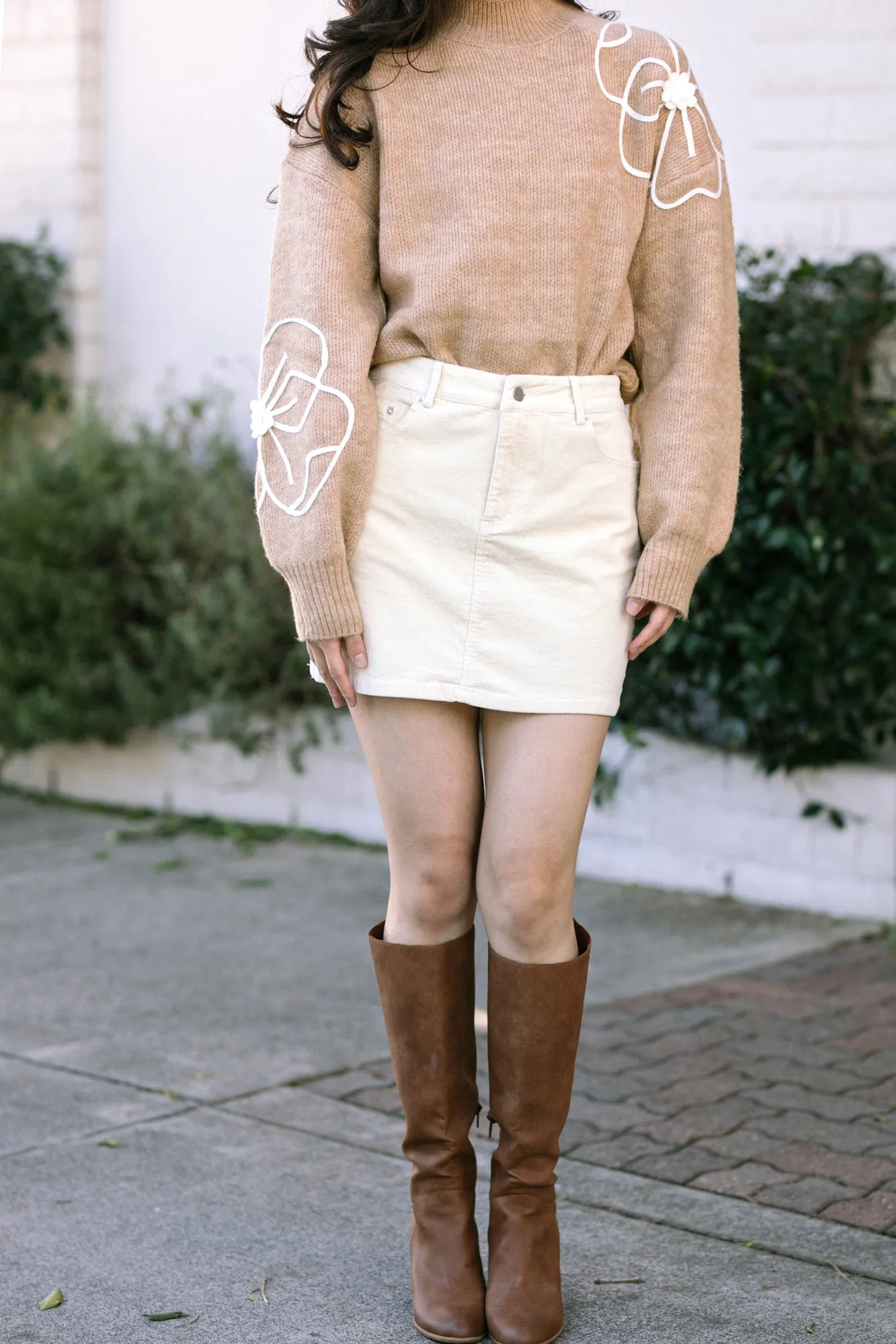 Micah Corduroy Mini Skirt