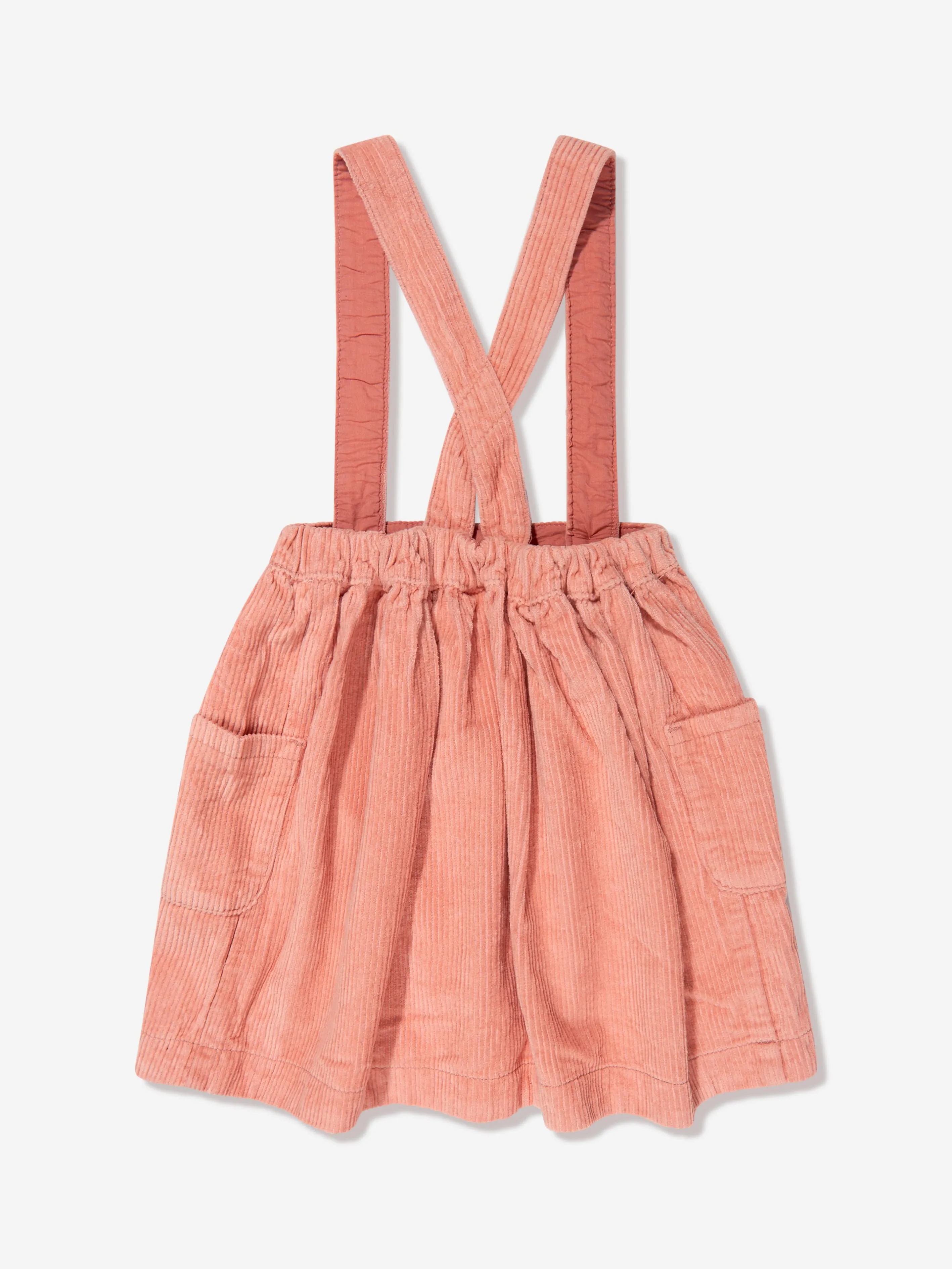 Molo Baby Girls Corduroy Pinafore Skirt