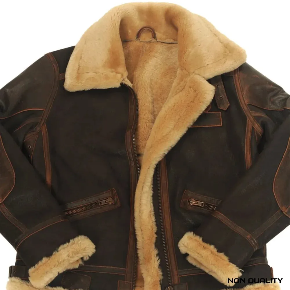 Non Duality | Shearling Pilot Jacket