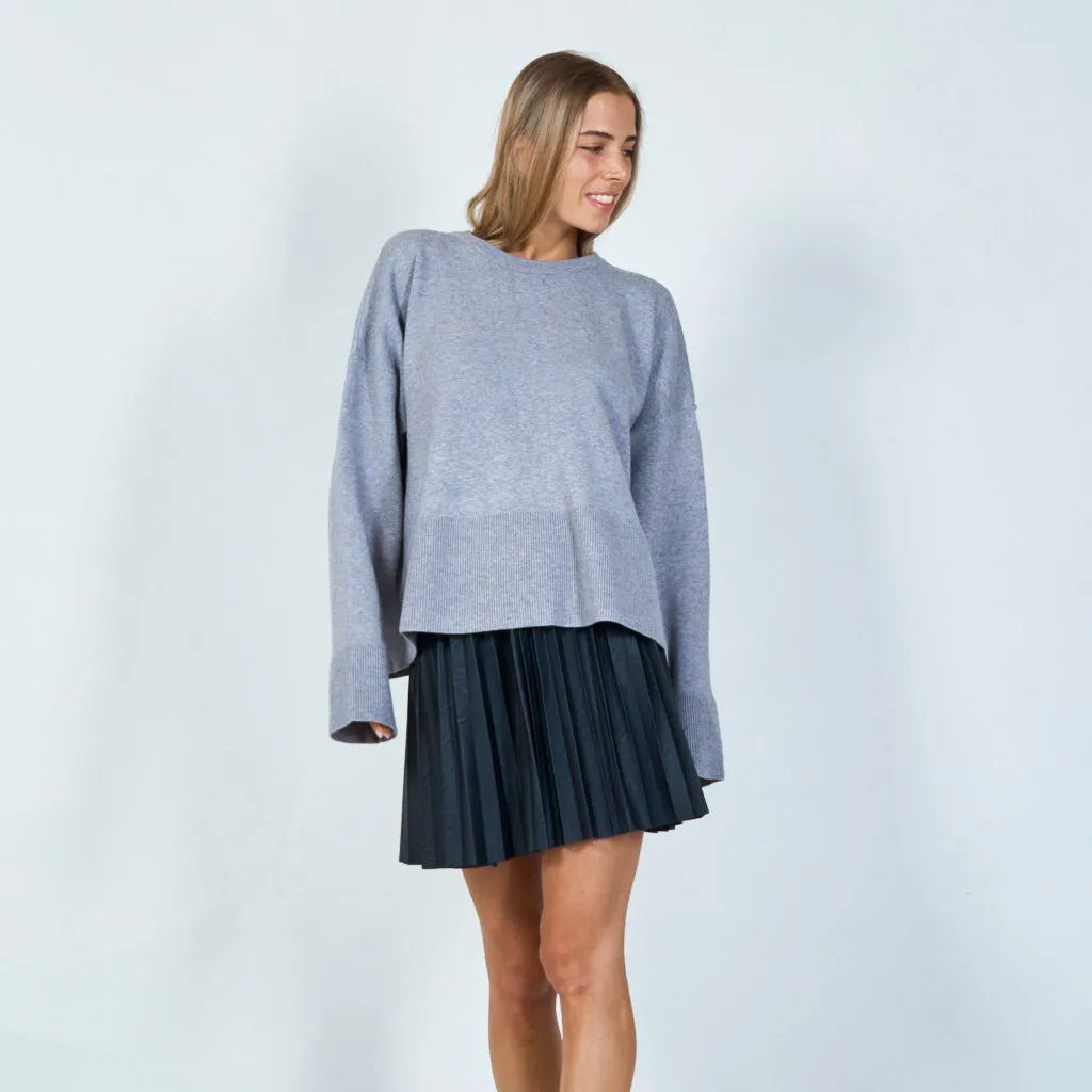 Oversized crewneck sweater wholesale