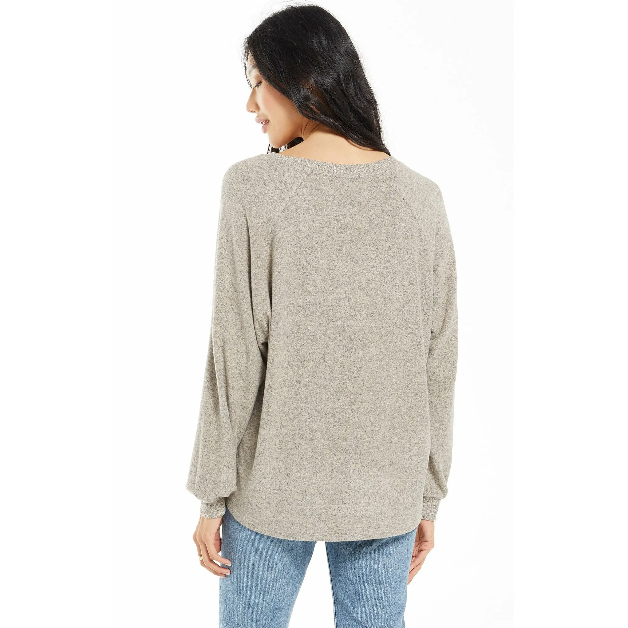 Plira Marled V-Neck Pullover