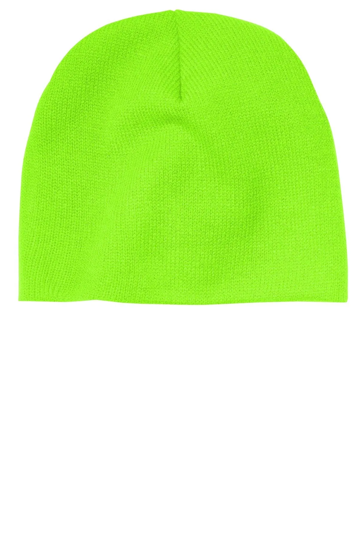 Port & Company Branded Beanies, Neon Green