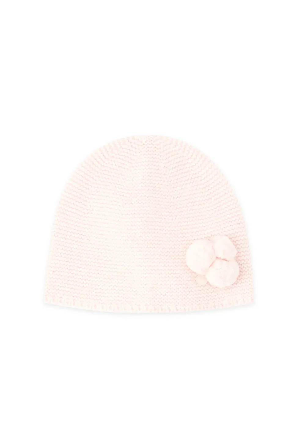 PREMIER TROUSSEAU FILLE BONNET2 - ROSE PALE