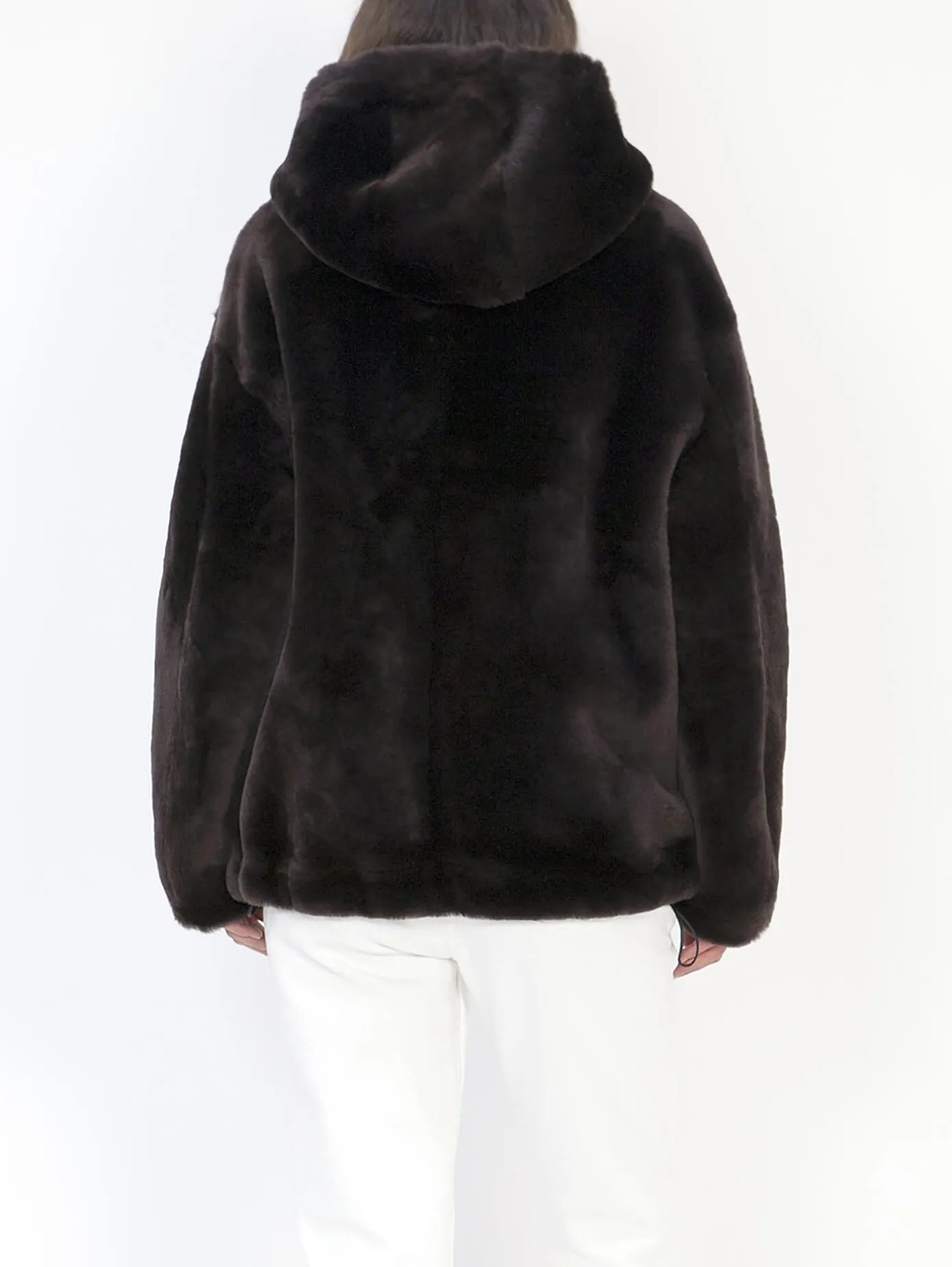 Rachel Reversible Italian Merino Shearling Sheepskin Jacket