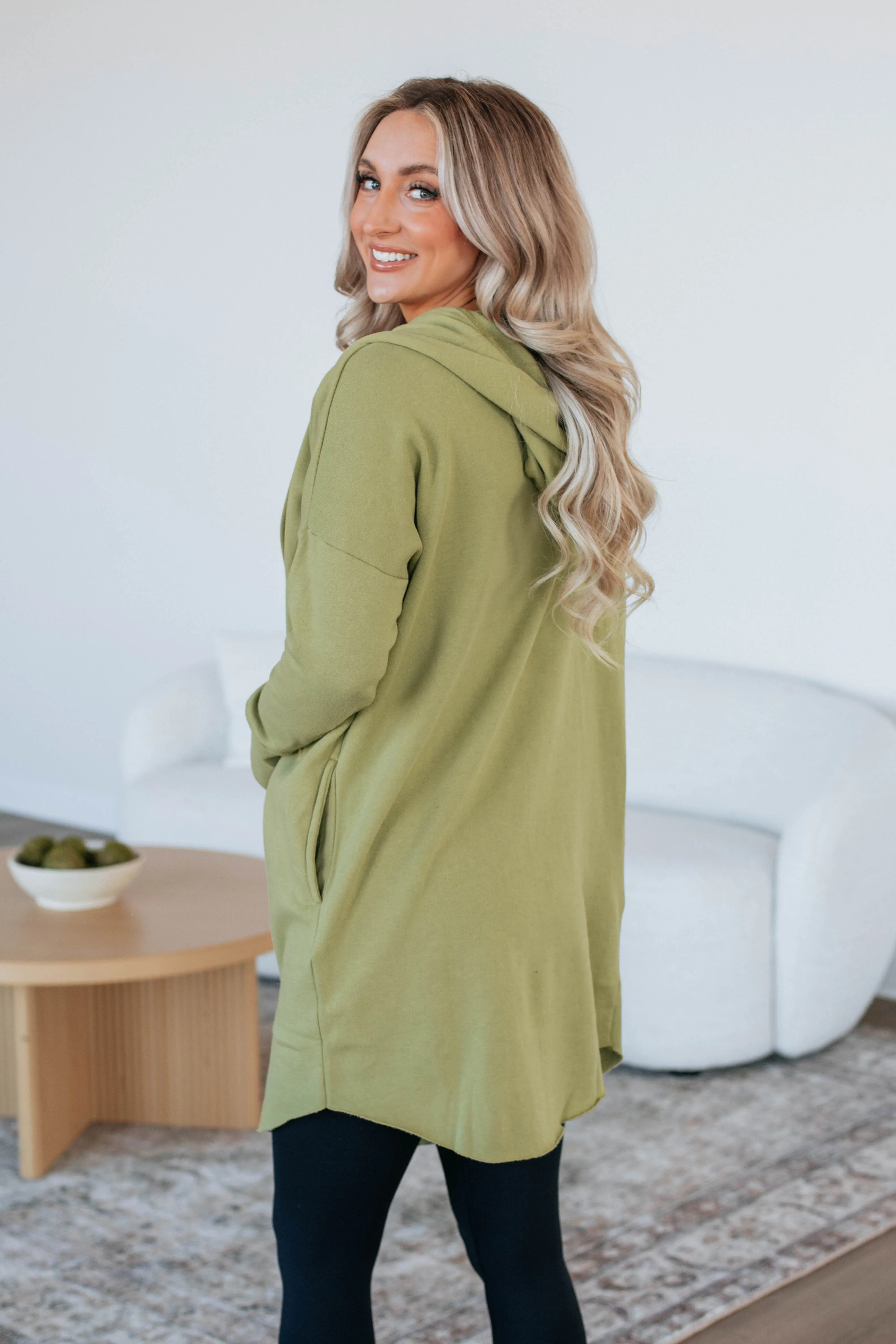 Rebekah Cardigan - Avocado