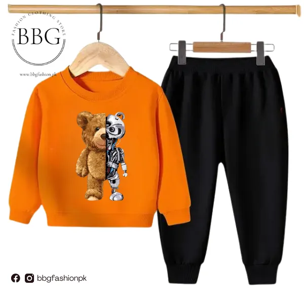 Robo Bear Kids Sweatshirt & Pant