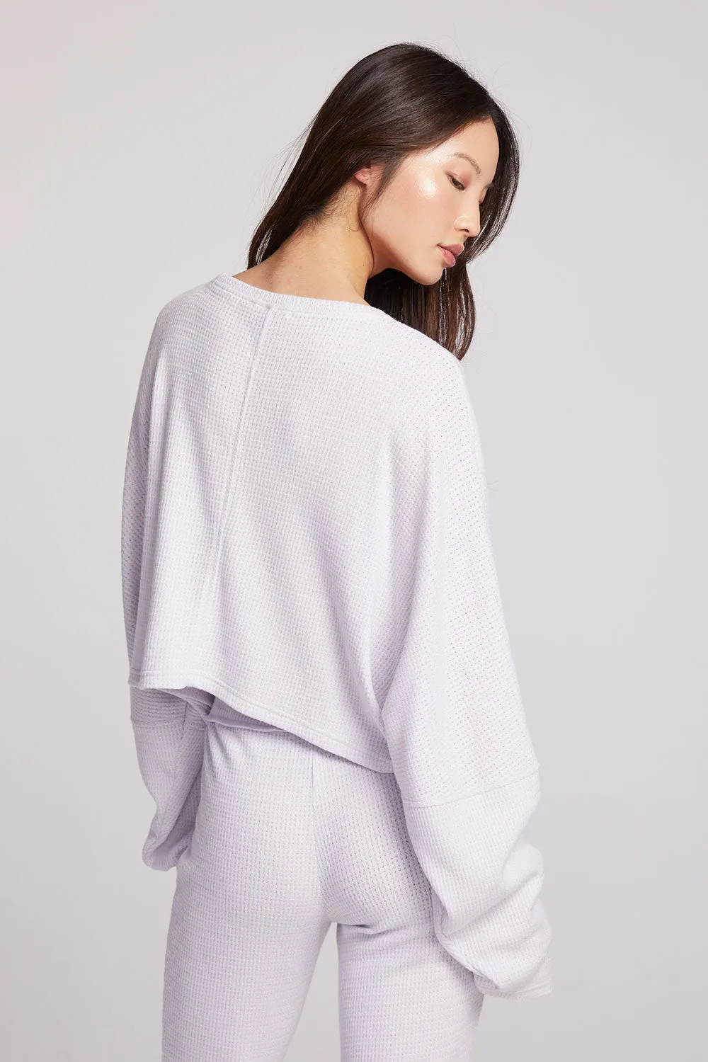 Selena Light Heather Grey Pullover